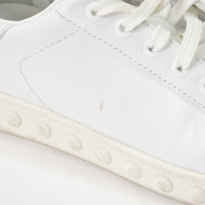 MONCLER Low Cut Sneakers Low Cut Sneakers White Made in Italy Good Condition Used 4b012613