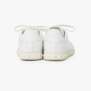 MONCLER Low Cut Sneakers Low Cut Sneakers White Made in Italy Good Condition Used 4b012613
