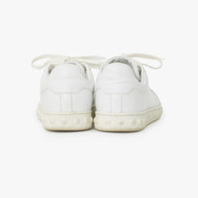 画像をギャラリービューアに読み込む, MONCLER モンクレール Low Cut Sneakers ローカットスニーカー ホワイト イタリア製 美品 中古 4b012613