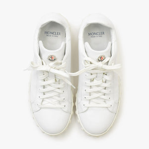 MONCLER Low Cut Sneakers Low Cut Sneakers White Made in Italy Good Condition Used 4b012613