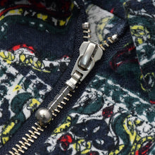 Load image into Gallery viewer, 新品未使用 Supreme シュプリーム Broken Paisley Flannel Zip Up Shirt フランネルシャツ 16AW ネイビー グリーン サイズS 中古