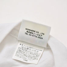 Load image into Gallery viewer, 極美品 A BATHING APE アベイシングエイプ ロゴ Ｔシャツ ホワイト ブラック コットン ポリエステル 中古 4b012657