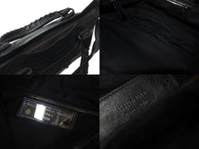 画像をギャラリービューアに読み込む, BALENCIAGA バレンシアガ ハンドバッグ ファースト ブラック レザー 103208 ブラック金具 美品 中古 4b001267