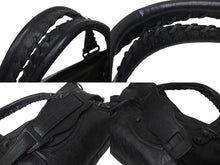 画像をギャラリービューアに読み込む, BALENCIAGA バレンシアガ ハンドバッグ ファースト ブラック レザー 103208 ブラック金具 美品 中古 4b001267