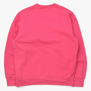 Supreme ZigZag Stitch Panel クルーネックトレーナー スウェット RN 101837 ピンク サイズM 美品 中古 4b012673