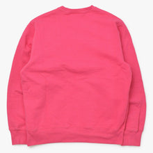 Load image into Gallery viewer, Supreme ZigZag Stitch Panel クルーネックトレーナー スウェット RN 101837 ピンク サイズM 美品 中古 4b012673