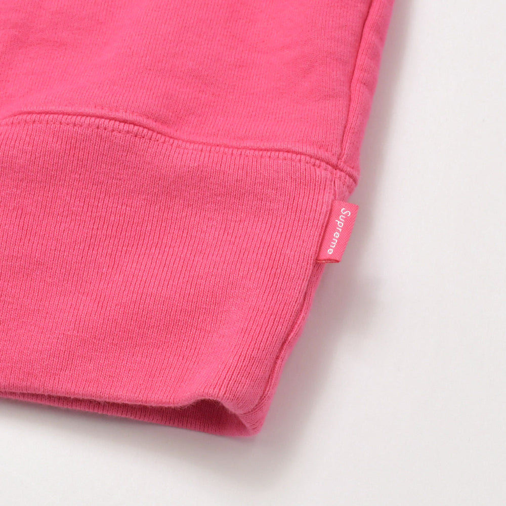 Supreme ZigZag Stitch Panel Crew Neck Sweatshirt RN 101837 Pink Size M Good Condition Used 4b012673