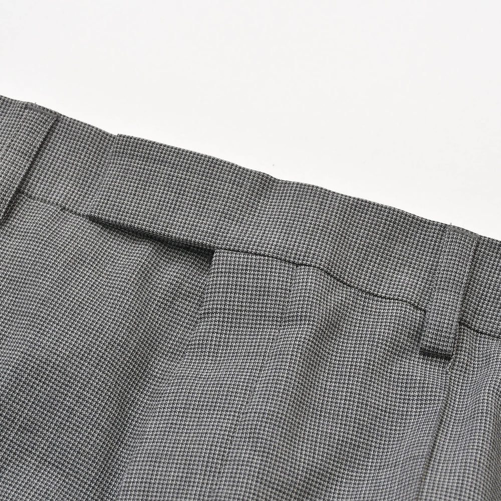 極美品 Christian Dior COUTURE クリスチャンディオール スラックス 213c154a5726 サイズ52 ウール グレー 中古 4b012683