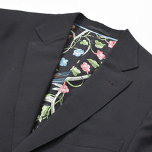 Load image into Gallery viewer, 極美品 GUCCI グッチ テーラード ジャケット ミケーレ期 刺繍 521040 ブラウン レザー 中古 4b012701
