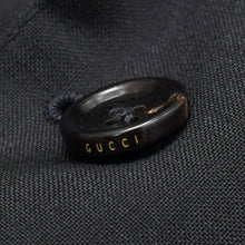 Load image into Gallery viewer, 極美品 GUCCI グッチ テーラード ジャケット ミケーレ期 刺繍 521040 ブラウン レザー 中古 4b012701