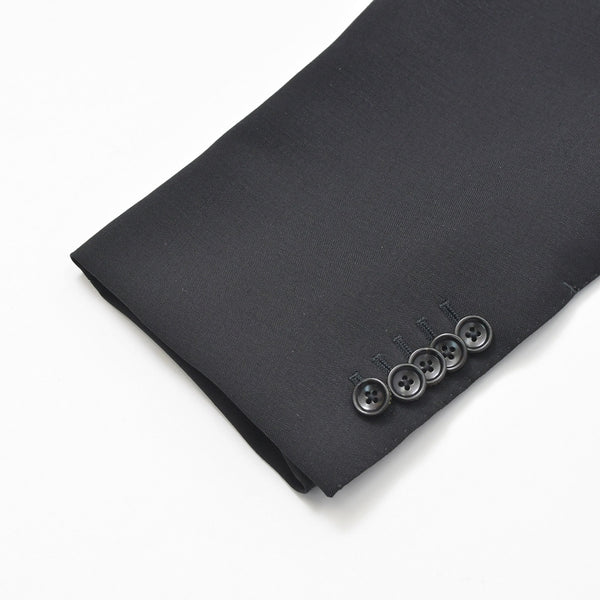 極美品 GUCCI グッチ テーラード ジャケット ミケーレ期 刺繍 521040 ブラウン レザー 中古 4b012701