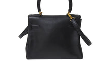 画像をギャラリービューアに読み込む, エルメス HERMES ○V刻印 ミニケリー 20 ブラック ヴォーガリバー 内縫い 2WAY ショルダーバッグ 美品 中古 4b001272
