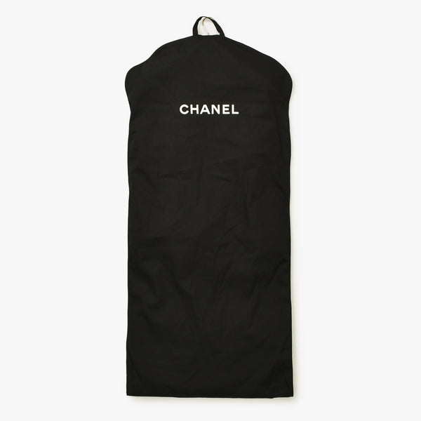 極美品 CHANEL シャネル ロングコート P25956W03546 サイズ50 ネクタイ ココマーク ツイード ブラウン ブラック ホワイト 中古 4b012766