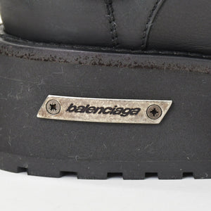 BALENCIAGA バレンシアガ Venom Boot ヴェノム ブーツ ブラック レザー 833581 サイズ44 美品 中古 4b012793