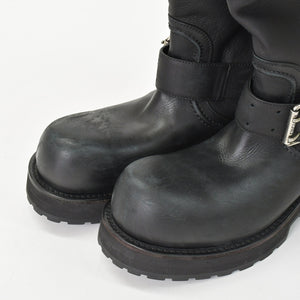 BALENCIAGA バレンシアガ Venom Boot ヴェノム ブーツ ブラック レザー 833581 サイズ44 美品 中古 4b012793
