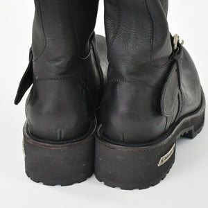 BALENCIAGA バレンシアガ Venom Boot ヴェノム ブーツ ブラック レザー 833581 サイズ44 美品 中古 4b012793