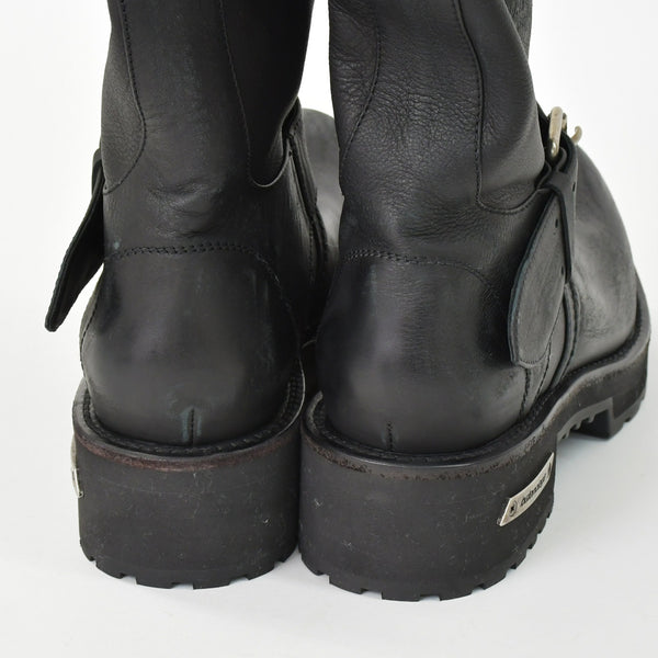BALENCIAGA バレンシアガ Venom Boot ヴェノム ブーツ ブラック レザー 833581 サイズ44 美品 中古 4b012793