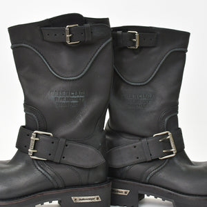 BALENCIAGA バレンシアガ Venom Boot ヴェノム ブーツ ブラック レザー 833581 サイズ44 美品 中古 4b012793