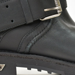 BALENCIAGA バレンシアガ Venom Boot ヴェノム ブーツ ブラック レザー 833581 サイズ44 美品 中古 4b012793