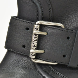 BALENCIAGA バレンシアガ Venom Boot ヴェノム ブーツ ブラック レザー 833581 サイズ44 美品 中古 4b012793