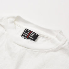 Load image into Gallery viewer, SAINT MICHAEL セントマイケル 24ss SS TEE RIBON SAINT リボンロゴ半袖 ホワイト サイズS 美品 中古 4b012885
