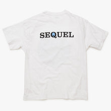 Load image into Gallery viewer, SEQUEL 24SS プリント Tシャツ カットソー シークエル ホワイト サイズL 美品 中古 4b012901
