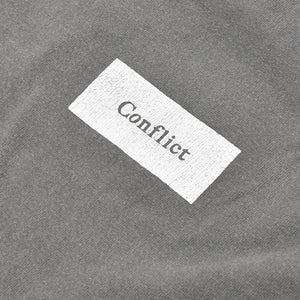 極美品 SAINT MICHAEL セントマイケル 23SSControl 半袖Tシャツ SM-S23-0000-001 サイズXL グレー コットン 中古 4b012906