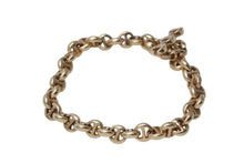 画像をギャラリービューアに読み込む, 極美品 HOORSENBUHS ホーセンブース OPEN-LINK BRACELET オープンリンクブレスレット 重量約32.1g 全長約18cm 18K 6PD 中古 4b001292