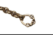 画像をギャラリービューアに読み込む, 極美品 HOORSENBUHS ホーセンブース OPEN-LINK BRACELET オープンリンクブレスレット 重量約32.1g 全長約18cm 18K 6PD 中古 4b001292