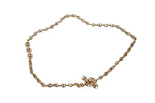 Load image into Gallery viewer, 極美品 HOORSENBUHS ホーセンブース OPEN-LINK NECKLACE オープンリンクネックレス 重量約41.5g 全長約61cm 18K 14PD 中古 4b001293