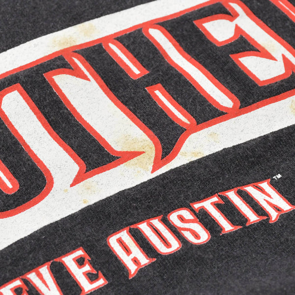 STONE COLD WWE Do unto T-SHIRT t-shirt black red white good condition used 4a001297