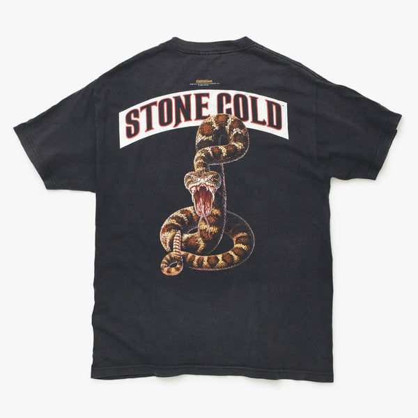 STONE COLD WWE Do unto T-SHIRT t-shirt black red white good condition used 4a001297