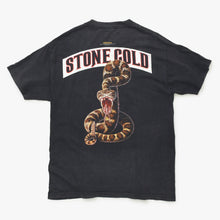 画像をギャラリービューアに読み込む, STONE COLD ストーンコールド WWE Do unto T-SHIRT tシャツ ブラック レッド ホワイト 美品 中古 4a001297