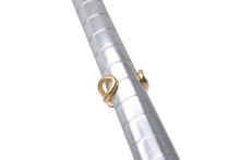 Load image into Gallery viewer, BOTTEGAVENETA ボッテガヴェネタ ノットリング 815946VAHU08120 シルバー925 ゴールド サイズ7.5号 表記サイズ13 美品 中古 4b001297