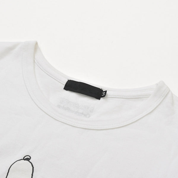 OriginalFake × KAWS オリジナルフェイク × カウズ T-Shirt ホワイト オレンジ コットン100% 美品 中古 4a001299