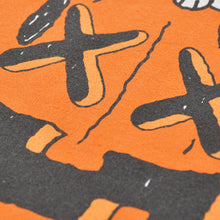 画像をギャラリービューアに読み込む, OriginalFake × KAWS オリジナルフェイク × カウズ T-Shirt ホワイト オレンジ コットン100% 美品 中古 4a001299