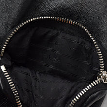 Load image into Gallery viewer, 極美品 PRADA プラダ 21AW Nappa Leather Bomber Jacket ボンバージャケット MA-1 UPW399 ナッパレザー ブラック 中古 4b012997