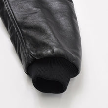 Load image into Gallery viewer, 極美品 PRADA プラダ 21AW Nappa Leather Bomber Jacket ボンバージャケット MA-1 UPW399 ナッパレザー ブラック 中古 4b012997