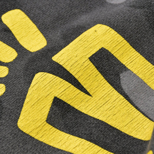 A BATHING APE KITH Sweatpants Gray Yellow Size S Good Condition Used 4a001300