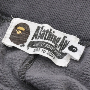 A BATHING APE KITH Sweatpants Gray Yellow Size S Good Condition Used 4a001300