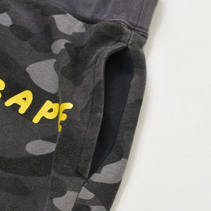 A BATHING APE KITH Sweatpants Gray Yellow Size S Good Condition Used 4a001300