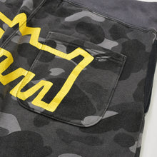 画像をギャラリービューアに読み込む, A BATHING APE アベイシングエイプ KITH キース スウェットパンツ グレー イエロー サイズS 美品 中古 4a001300