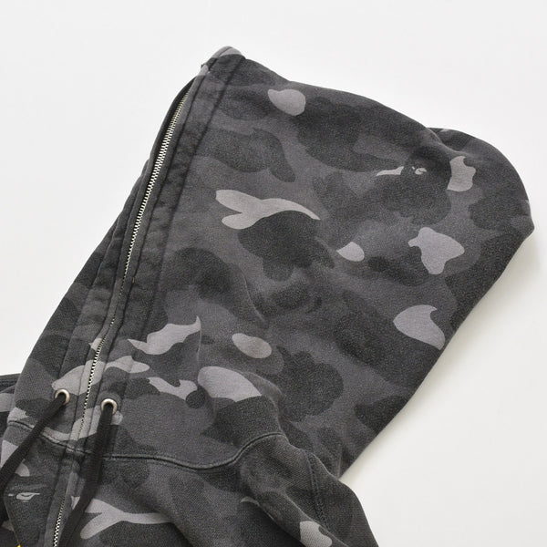 A BATHING APE KITH Keith Collaboration Hoodie Black Size L Print Vape Good Condition Used 4a001301