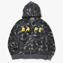 画像をギャラリービューアに読み込む, A BATHING APE アベイシングエイプ KITH キース コラボ パーカー ブラック サイズL プリント ベイプ 美品 中古 4a001301