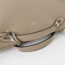 Load image into Gallery viewer, FENDI フェンディ バイザウェイ 2WAY ハンドバッグ 8BL124 ベージュ レザー シルバー金具 美品 中古 4b013023