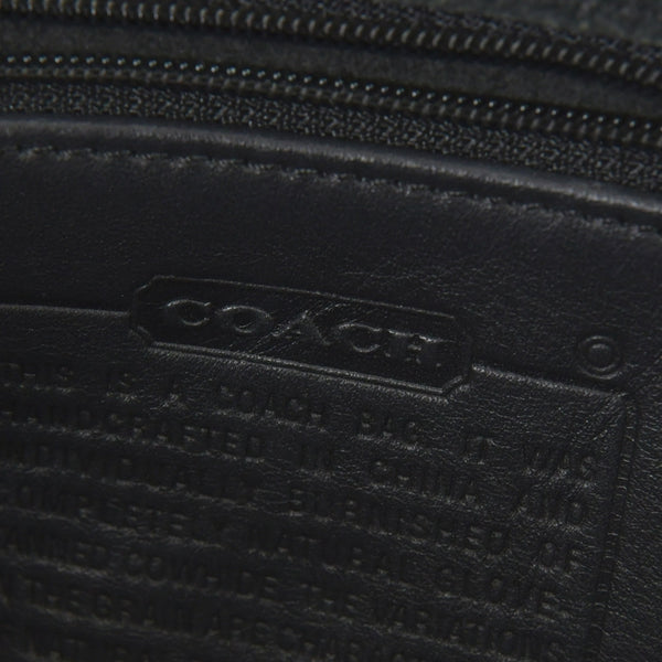 COACH コーチ メトロポリタン ウィリス 2WAY ショルダーバッグ 9927 ブラック カーフ ゴールド金具 美品 中古 4b013034