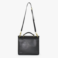 Load image into Gallery viewer, COACH コーチ メトロポリタン ウィリス 2WAY ショルダーバッグ 9927 ブラック カーフ ゴールド金具 美品 中古 4b013034