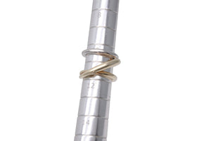 Charlotte Chesnais Berg triplet ring 22BA045VEAR Weight approx. 10.5g Size 11.5 Good condition Used 4b001304