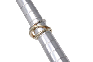 Charlotte Chesnais Berg triplet ring 22BA045VEAR Weight approx. 10.5g Size 11.5 Good condition Used 4b001304