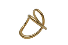 画像をギャラリービューアに読み込む, Charlotte Chesnais シャルロットシェネ Ribbon Ring リボンリング 指輪 20BA033VER 重量約9.5g サイズEU51 12.5号 美品 中古 4b001305